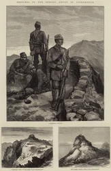 Skizzen unseres Spezialkünstlers in Afghanistan